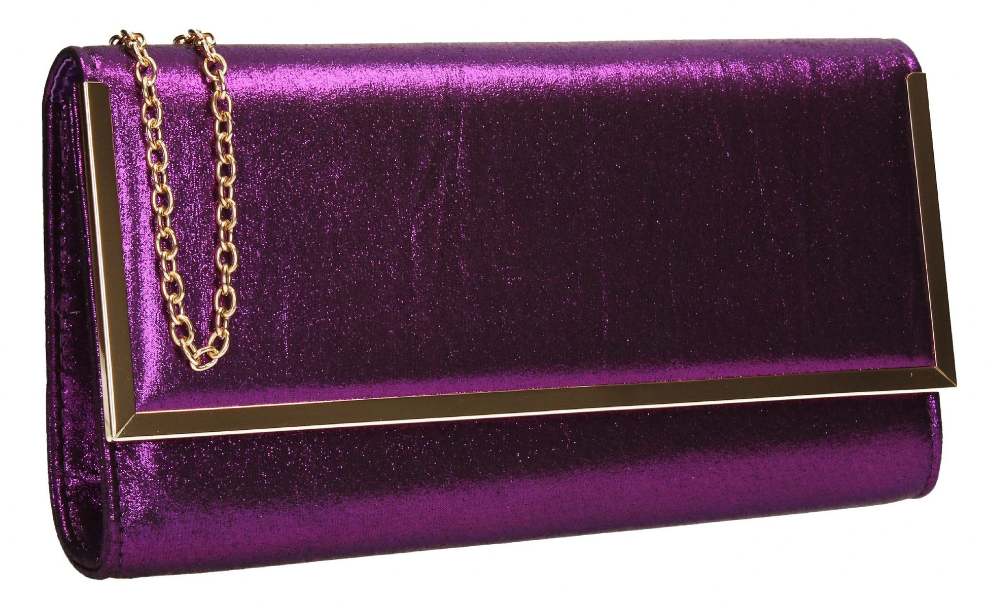 SWANKYSWANS Ruby Clutch Bag Purple Cute Cheap Clutch Bag For Weddings School and Work