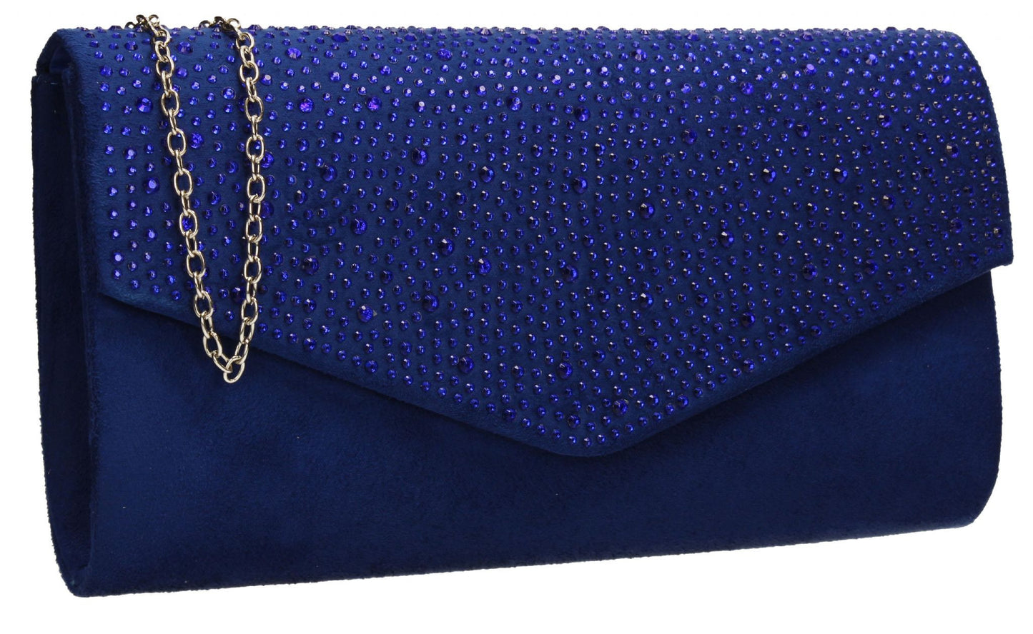 SWANKYSWANS Sandra Clutch Bag Royal Blue Cute Cheap Clutch Bag For Weddings School and Work