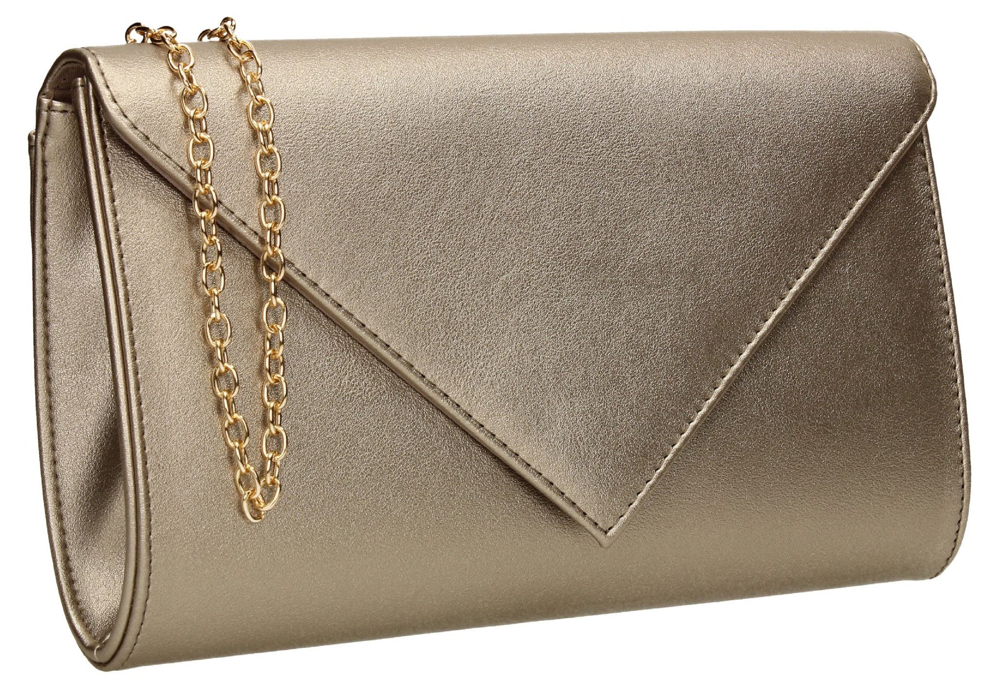SWANKYSWANS Seraphina Clutch Bag Pewter Cute Cheap Clutch Bag For Weddings School and Work