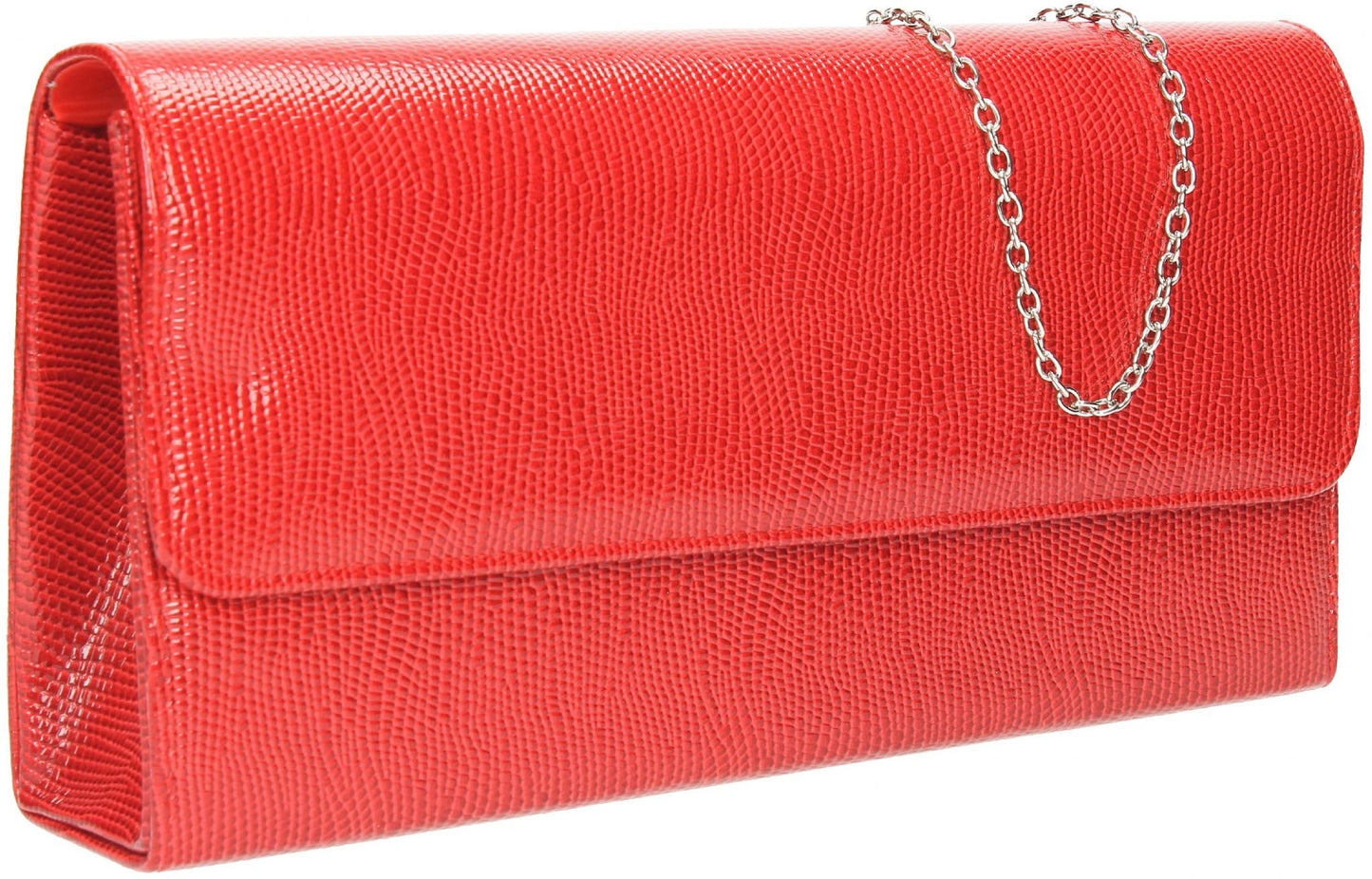 SWANKYSWANS Soho Clutch Bag Red Cute Cheap Clutch Bag For Weddings School and Work